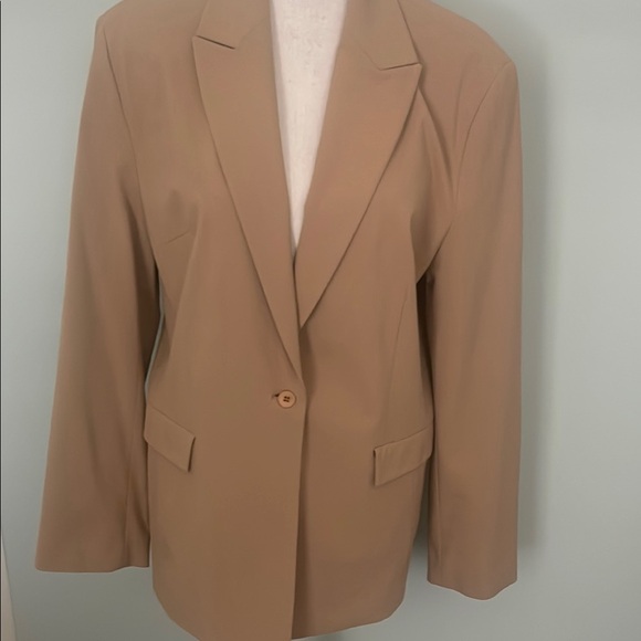 The Limited Jackets & Blazers - The Limited NWT Tan Blazer Sz L